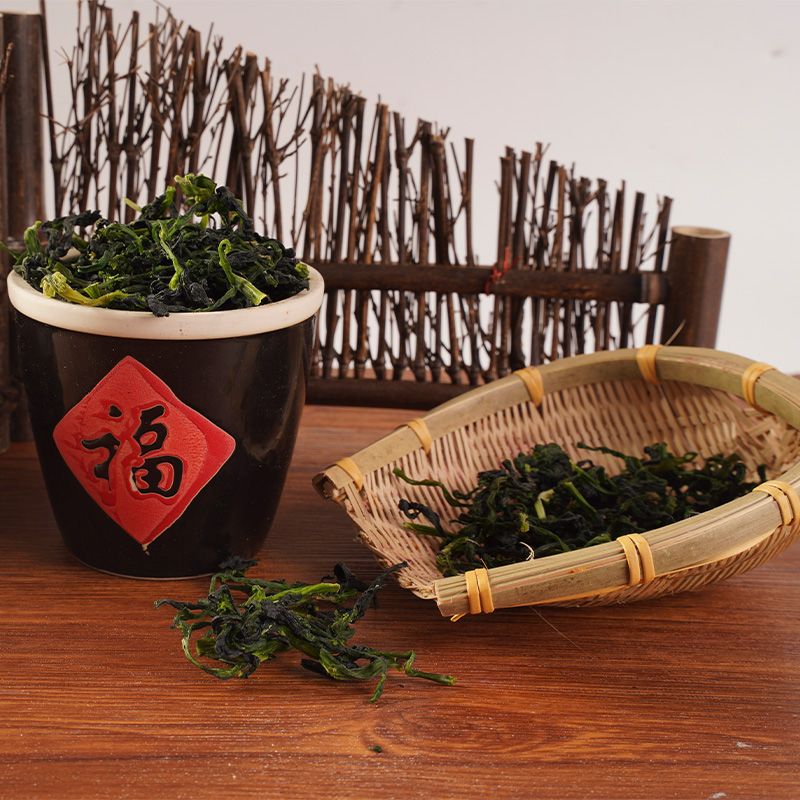 Kiszáradt zöld szár zöldség